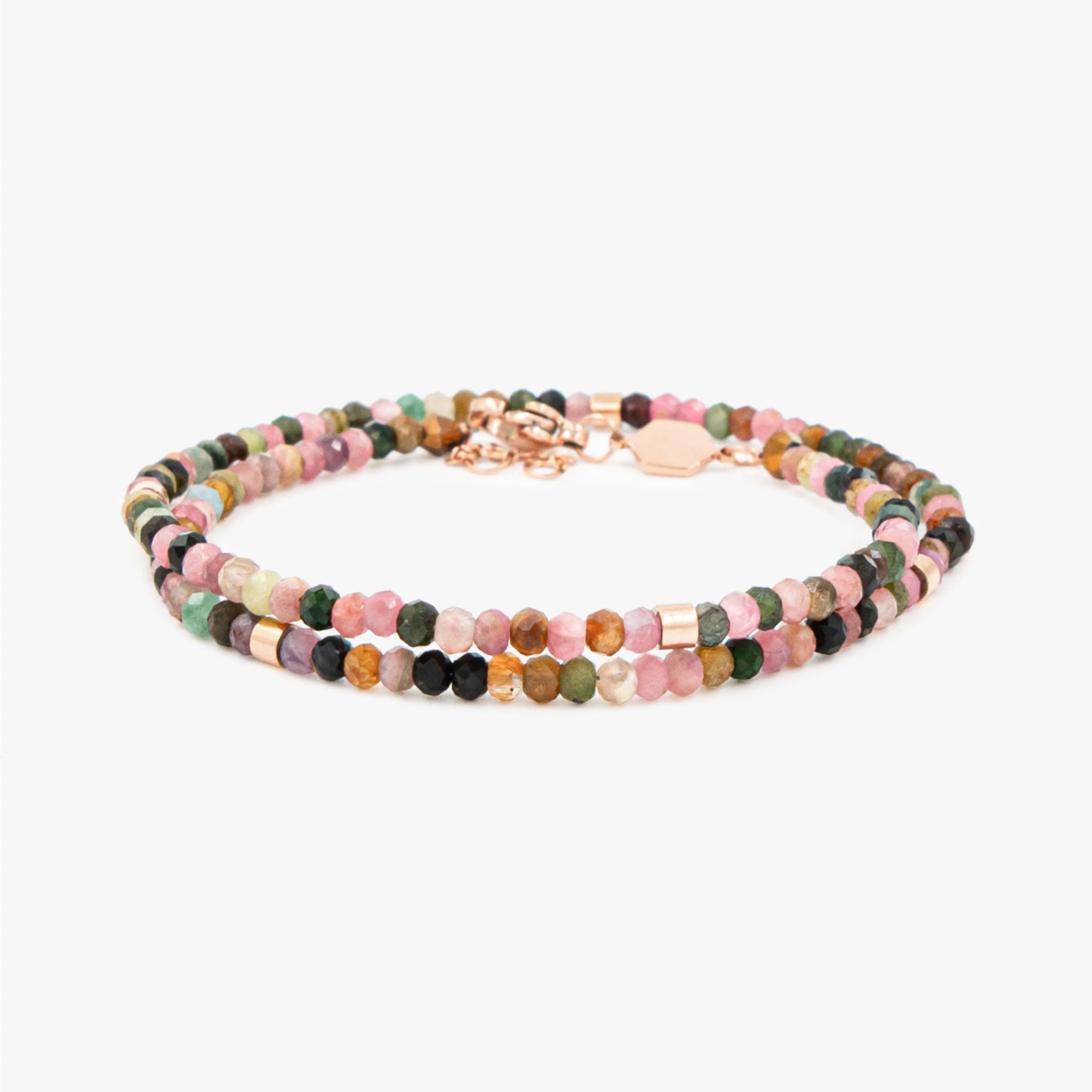 Bracelet Lumia en pierres naturelles de Tourmaline - SLOYA